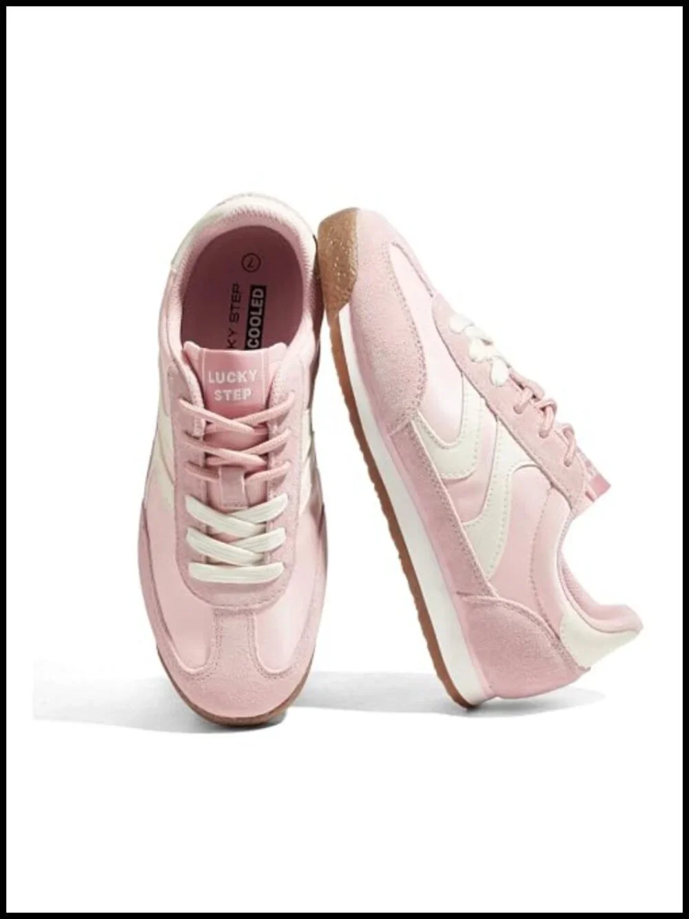 Women's Retro Fashion Sneakers - Non Slip Classic Casual Running Shoes - Trendy